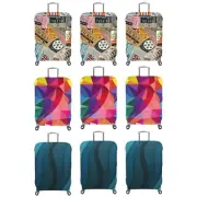 Dustproof Suitcase Protective Cover Elastic Luggage Cover for 18-28 Inch Luggage