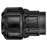 Philmac Metric 40mm x 1-1/2" Poly x FI BSP Pipe End Connector