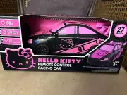 Hello Kitty Remote Control Race Car Sanrio Drift Racing Black Pink RC NEW