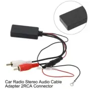Car SUV/5.0Radio Stereo Audio Cable Adapter 2RCA/Connector Music AUX (for: Honda)