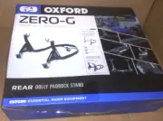 Oxford ZERO-G Rear Dolly Paddock Stand Motorcycle Workshop Equipment W/ Casters