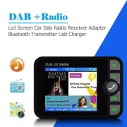 Bluetooth Digital Car DAB Radio FM Transmitter USB Adapter MP3 Player Receiver