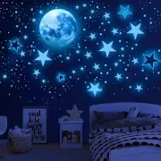 Glow in the Dark Stars for Ceiling, 1120PCS Airsnigi Glow in the Dark Wall Decal