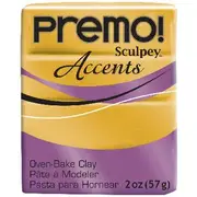 Sculpey Premo Accents Modelling Clay 18K Gold 57g