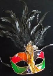 Venetian Mask Mardi Gras Cosmopolitan Countess Costume