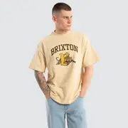 [Brixton] Tiger Relaxed Tee Cream