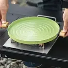 Grill Pan Camping Griddle Plate Portable Flat Bottom Cooking Plate Barbecue