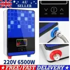 Electric Hot Water Heater System Tankless Instant Shower Home Kitchen 6500W