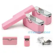 2 2800MAH EXTERNAL PINK BATTERY MOBILE CHARGER USB IPHONE 4S 4 3GS IPOD CLASSIC