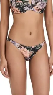L* Space Floral Camacho Classic Bikini Bottom Women's Size Small NEW