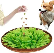 DCTOY Dog Feeding Mats Snuffle Mats, Dog Training Mats Dog Puzzle Toys, Nosework Blanket Pet Snuffle Bowl Cat Snuffle Mat for Cats Dogs,Activity Fun Play Mat for Relieve Stress Restlessness