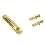 Kluson USA Aluminum Wraparound Tailpiece With Steel Studs - Gold