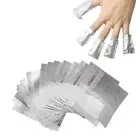 50/100Pcs Soak Off Acrylic Nail Towel Gel Polish Remover Manicure Tool