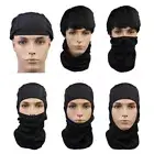 Elastic Cycling Mask Breathable Mesh Fabric Ski Mask Hood Cold Weather