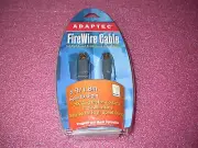 ADAPTEC 6 FT 1.8m 6 TO 6 PINS IEEE 1394 FIREWIRE CABLE 24K GOLD PLATED CONTACTS