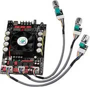 Labymos 220W+220W BT 5.2 Wireless o Power Amplifier Portable Sound Amplifier Module Speaker Amp d HighPower Subwoofer Amplifier