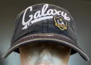Adidas Women’s LA Galaxy Jean Adjustable Cap Hat Sz. OSFM NEW EY55W Gray/White