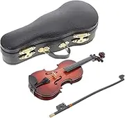1 Set Violin Ornaments Play Instrument Realistic Violin Model Music Jewelry Beginner Musical Mini Violin World Violin for Decorative Miniature Violin Tiny Violin Wood