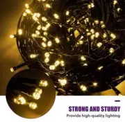 String Lights Outdoor Indoor Fairy Lights 8 Modes 300 LED 105FT E-10