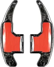 Car Steering Wheel Shift Paddles for F&ord Mustang 2015 2016 2017 2018 2019 2020 2021-2023 Gear Steering Wheel Shift Shifter Paddle Extension Forged Carbon Fiber HTEOPOEKFR