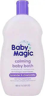 Baby Magic Calming Bath, Tear-free, Lavender & Chamomile, 16.5oz