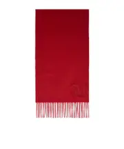 Tassel scarf One size Red