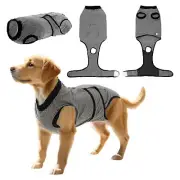Pet Recovery Suit for Cats After Weaning Pet Recovery Shirt Black White XXXL