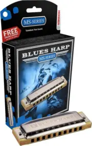 Hohner Blues Harp Harmonica - Key of Bb