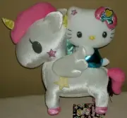TOKIDOKI x Hello Kitty Unicorno Pegasus Plush Doll 9.8" 25cm Sanrio 2009 NWT