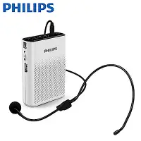 在飛比找Yahoo奇摩購物中心優惠-【Philips 飛利浦】攜帶式插卡擴音機 SBM200/9