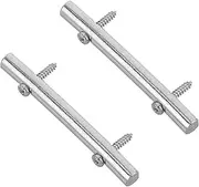 SECFOU 2pcs Electric Guitar Tailpiece Bridge with Screws for Tremolo System Durable Replacement Part for Various Electric Guitars Quick Installation Compatible Reliable Performance
