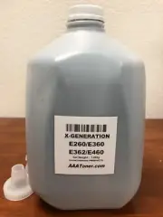 (1KG/1,000g) BULK Toner Refill for Lexmark E260, E260d, E260dn E360, E460 Series