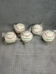 5 New MacGregor Practice Baseballs Official Baseballs MCB79PXX Leather Cover