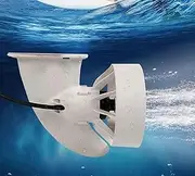 Electric Motorized Fin, 24V12kg Thrust 360W Brushless Motor with Propeller,Battery and Remote Control, Electric Surfboard for Kayak Fishing Boat Paddle Board Underwater Propulsion Package-1