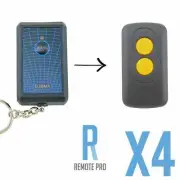 4 x Elsema Compatible Garage/Gate Remote Key301 27.145MHz FMT201/FMT301/FMT401