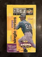 1995 Collector's Choice Single Series Baseball Unopened Sealed Hobby Box