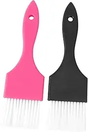 Gogogmee 2Pcs Hair Dye Brush Professional Hair Tint Applicator with Comfortable Grip for Home and Salon Use Easy Coloring Tool