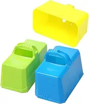 3pcs Snow Fort Building Block, Snow Brick Maker Sand Castle Mold Ice House Form Play Sand Toys for Summer Beach Winter Outdoor