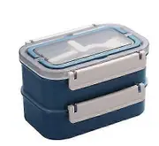 Lunch Box, Bento Box, Stainless Bento Box, Lunch Box With 3 Compartments