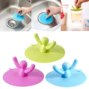 Waterproof Silicone Sink Plug Multifuctional Kitchen Washroom Bathroom Shower Ba