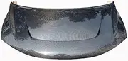 hood scoops for cars， Carbon Fiber Bonnet Hood Compatible For Honda Jazz Fit 2014 M Style Engine Cover Bodykit Compatible For Car