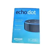 AMAZON 'ALEXA' ECHO DOT SMART SPEAKER BLACK NEW UNOPENED