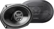ZS693 Zeus 6 X 9 Inch 3-Way Car Audio Coaxial Speaker System (Pair)