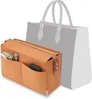 Felt Purse Organizer Insert Onthego 35 Handbag Tote Bag Organizer Bag in Bag wit