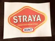 VEGEMITE NOVELTY STICKER “Straya Concentrated Bogan Extract”