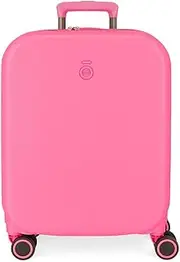 [Enso] Annie Cabin Suitcase Pink 40 x 55 x 20 cm Rigid ABS Closure TSA Integrated 37L 3.2 kg 4 Wheels Double Luggage Hand Luggage