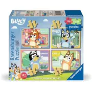 Ravensburger 04105-4 Bluey My first 4 in a Box 2/3/4/5 Jigsaw Puzzles