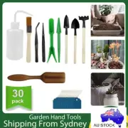 30PCS Mini Garden Tool Kit Potted Succulent Plant Trimming Bonsai Hand Tools Set