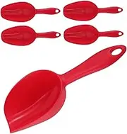 OHPHCALL 5pcs Ice Scoop: Candy Ice Cube Mini Popcorn Scoop for Kitchen - Coffee Beans Tea Jars Home Buffet Sugar Protein Powders Food Serving and Bar Use