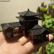 Chinese Ancient Architecture Model Aquarium Micro Landscape Home Accessories